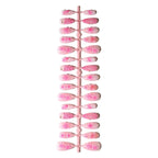 Press-On Nail Set 3D Floral Durable Acrylic