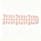 Press-On Nail Set 3D Floral Multiple Sizes