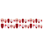 Press-On Nail Set 3D Floral Reusable & Easy Application