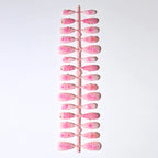 Press-On Nail Set 3D Floral Reusable Peel-And-Press