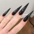 Press-On Nail Set 3D Sparkle Durable & Easy Application