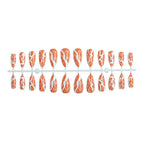 Press-On Nail Set Abstract Art Peel & Press