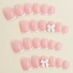 Press-On Nail Set Abstract Art Reusable Multiple Sizes