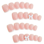 Press-On Nail Set Abstract Art Reusable Multiple Sizes