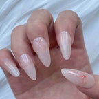 Press-On Nail Set Acrylic 3D Bow Set of 24