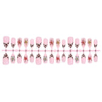 Press-On Nail Set Acrylic Floral & Animal Designs