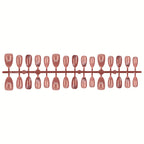 Press-On Nail Set Acrylic Floral Easy Application