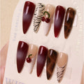 Press-On Nail Set Acrylic Modern Designs Easy-Apply