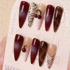 Press-On Nail Set Acrylic Modern Designs Easy-Apply