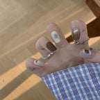 Press-On Nail Set Acrylic Multi-Textured Comfortable Fit