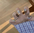 Press-On Nail Set Acrylic Multi-Textured Comfortable Fit