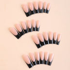 Press-On Nail Set Acrylic Ombre Multiple Sizes