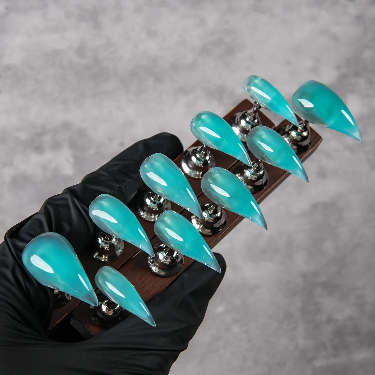 Press-On Nail Set Acrylic Sharp Stiletto & Claw