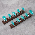 Press-On Nail Set Acrylic Sharp Stiletto & Claw