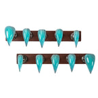 Press-On Nail Set Acrylic Sharp Stiletto & Claw