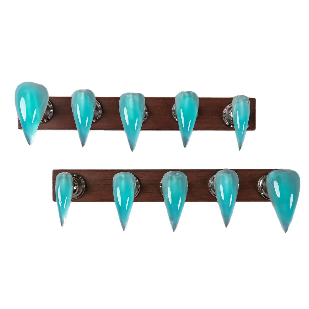 Press-On Nail Set Acrylic Sharp Stiletto & Claw