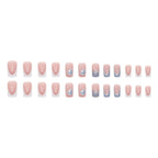 Press-On Nail Set Adhesive Backing Reusable Non-Toxic