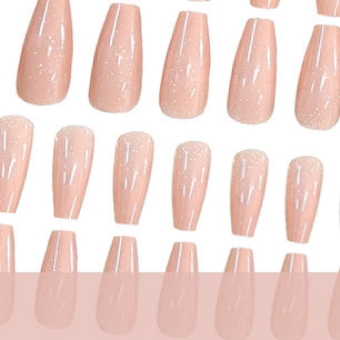 Press-On Nail Set Almond Shape Acrylic 24-Piece
