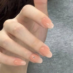 Press-On Nail Set Almond Shape Peel & Stick