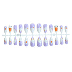 Press-On Nail Set Animal Motifs Full-Cover Easy Application