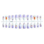 Press-On Nail Set Animal Motifs Full-Cover Easy Application