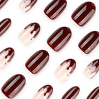 Press-On Nail Set Artful High-Gloss Quick Application