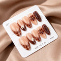 Press-On Nail Set Artful Mixed Designs 24 Piece