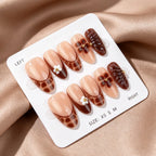 Press-On Nail Set Artful Mixed Designs 24 Piece