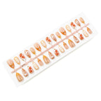 Press-On Nail Set Artisanal Designs & Easy Application