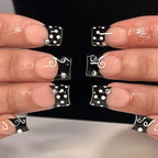 Press-On Nail Set Artistic Accents Strong Hold