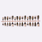 Press-On Nail Set Artistic Acrylic Strong Adhesive