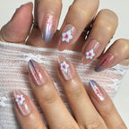 Press-On Nail Set Artistic Designs All-Size Fit