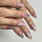 Press-On Nail Set Artistic Designs All-Size Fit