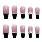 Press-On Nail Set Artistic Designs Long-Lasting