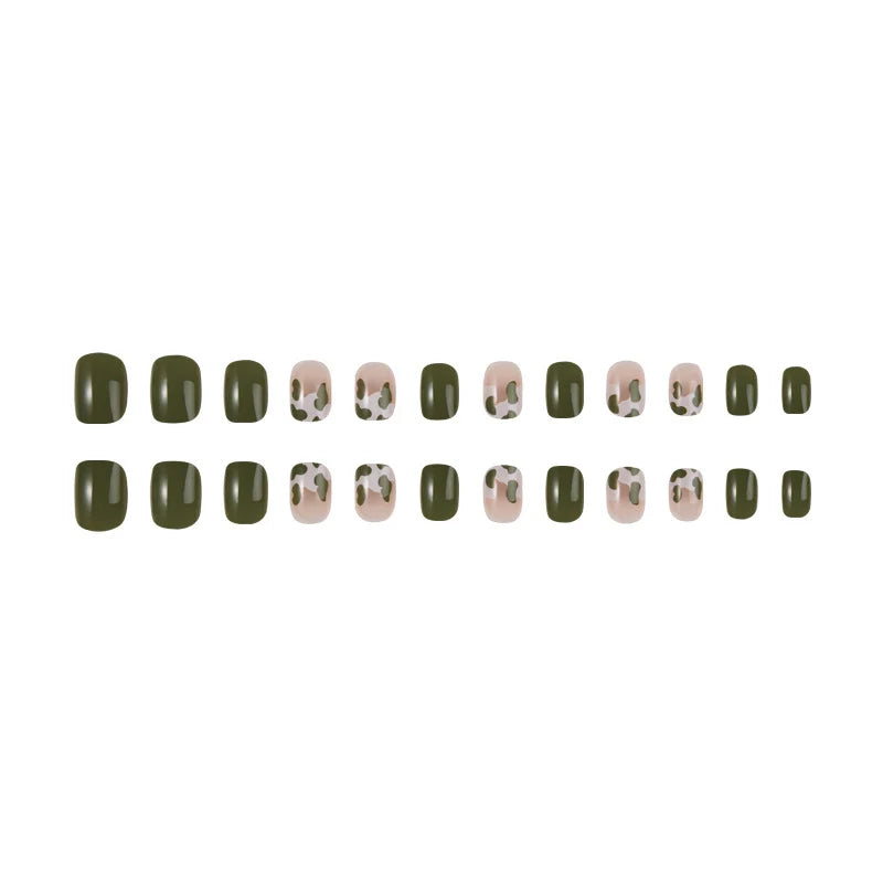 Press-On Nail Set Artistic Designs Long-Lasting