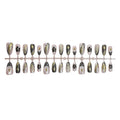 Press-On Nail Set Artistic Designs Pre-Sized Glue-Free