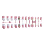 Press-On Nail Set Artistic Designs Reusable & Easy Application