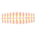 Press-On Nail Set Artistic Floral Secure Adhesive & Versatile Fit