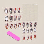 Press-On Nail Set Artistic Handcrafted Easy Application & Long-Lasting Wear