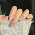 Press-On Nail Set Artistic Patterned Easy Application Reusable