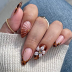 Press-On Nail Set Assorted Designs & Adhesive Kit