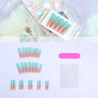 Press-On Nail Set Assorted Designs Reusable Easy Application