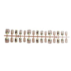 Press-On Nail Set Botanical Prints Peel-And-Stick & Reusable
