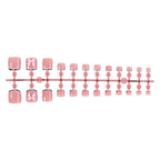 Press-On Nail Set Bow Design & Adhesive Strips
