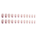 Press-On Nail Set Butterfly Design & Strong Adhesive