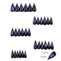 Press-On Nail Set Cat Eye Stiletto Easy Application