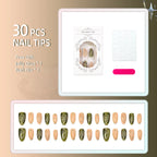 Press-On Nail Set Celestial Reusable 10-Piece