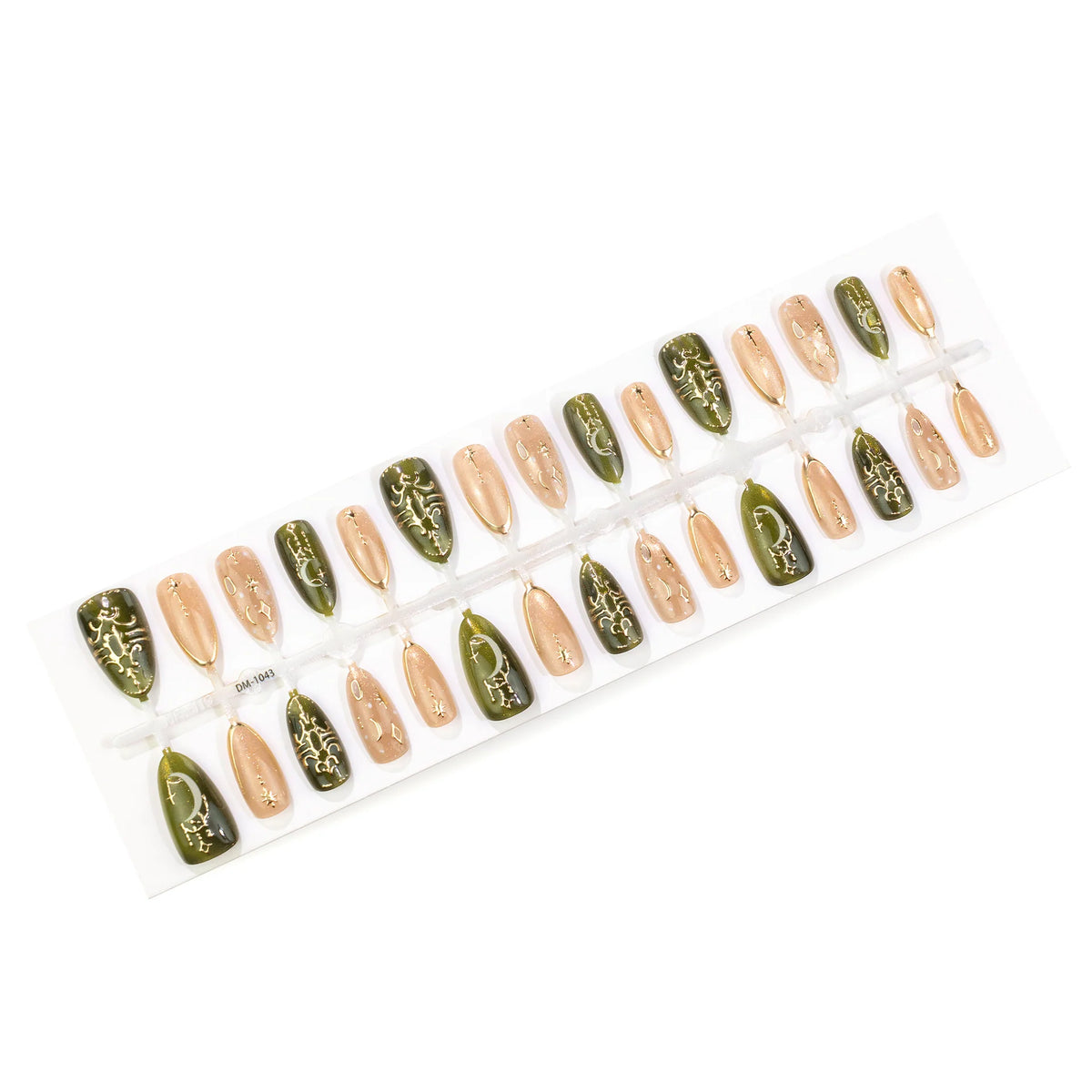 Press-On Nail Set Celestial Reusable 10-Piece