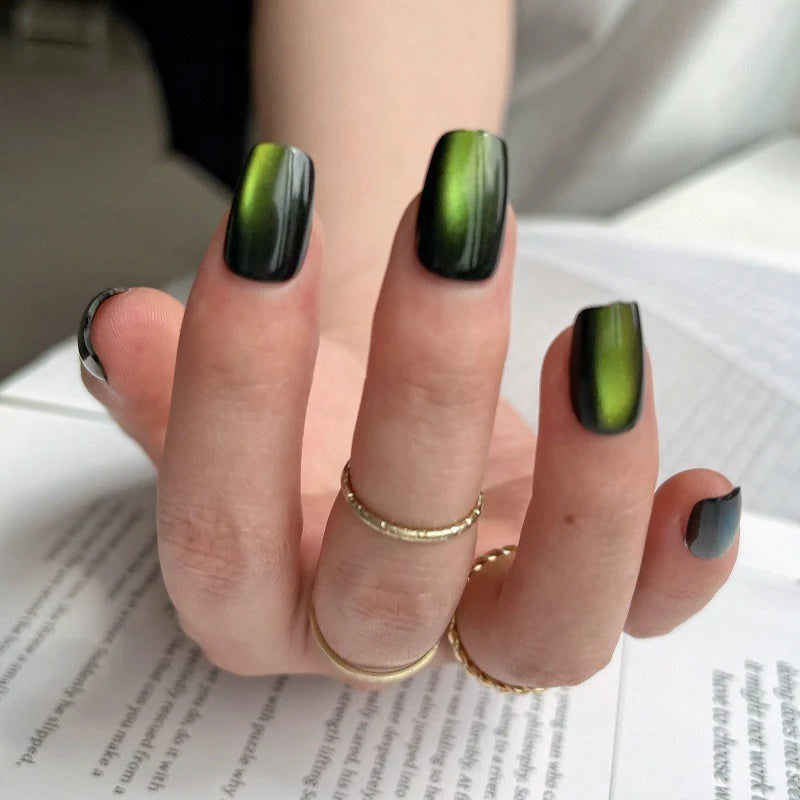 Press-On Nail Set Chameleon Ombre Non-Toxic