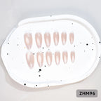 Press-On Nail Set Cherry Blossom 24-Piece Pre-Applied Adhesive